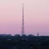 L'antenna da lontano, al tramonto 1